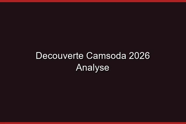 Ouverture de compte et prise en main